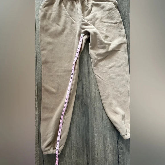 Good American Sweat Pants tan Size 1 - Picture 8 of 8